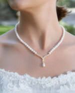 Gerçek Doğal 14 Ayar Altın Renk İnci Set - ST022 - Görsel 3