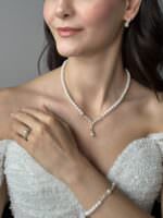 Gerçek Doğal 14 Ayar Altın Renk İnci Set - ST022 - Görsel 6