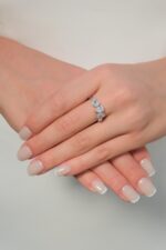 Gümüş ve Beyaz Altın Kaplama Gerçek Doğal İnci Set – ST048 - Görsel 5
