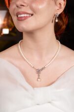 Gerçek Doğal Rose Renk İnci Set – ST0116