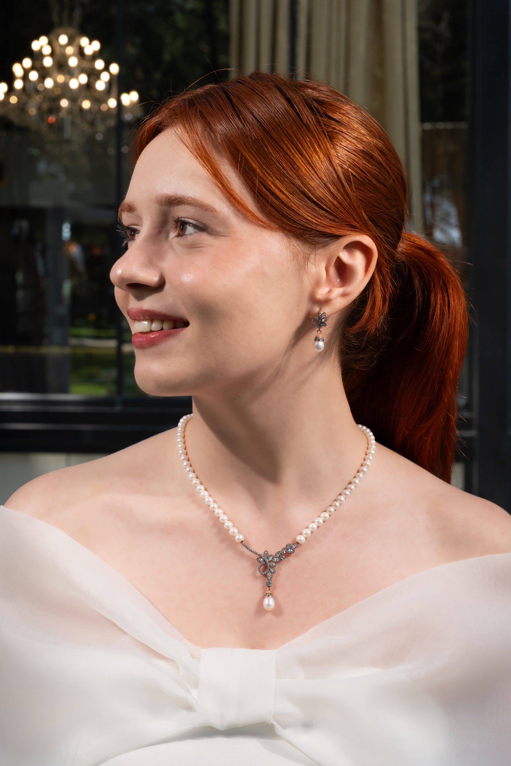 IMG_5502 Gerçek Doğal Rose Renk İnci Set – ST0116 - Görsel 1