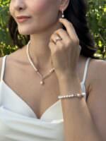 Gerçek Doğal Rose Renk İnci Set – ST093 - Görsel 3