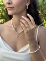 Gerçek Doğal Gold Renk İnci Set – ST0105 - Görsel 4