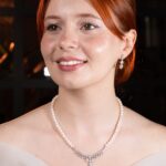 Gümüş ve Beyaz Altın Kaplama Gerçek Doğal İnci Set – ST049