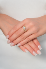 Gümüş Altın Kaplama Gerçek Doğal İnci Set – ST065 - Görsel 5