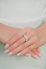 Gümüş ve Beyaz Altın Kaplama Gerçek Doğal İnci Set – ST040 - Görsel 5
